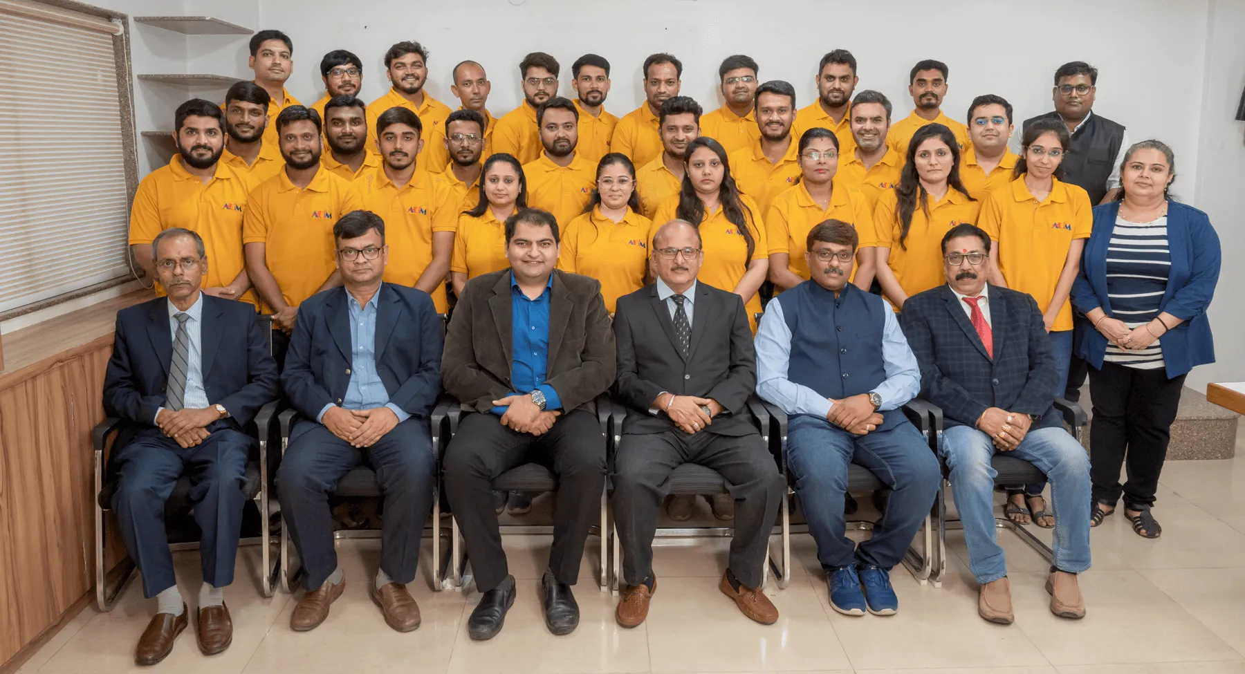 Aum Insurance Brokers Team Members Group Photo